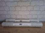 2 rollen Behang met baksteen patroon, Huis en Inrichting, Stoffering | Behang, Ophalen of Verzenden, Minder dan 10 m², Wit
