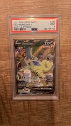 Tyranitar V FA #155 PSA 9 - Battle Styles, Ophalen of Verzenden, Zo goed als nieuw, Losse kaart