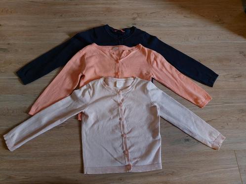 3 vestjes Hema maat 98-104, Kinderen en Baby's, Kinderkleding | Maat 98, Gebruikt, Meisje, Trui of Vest, Ophalen of Verzenden