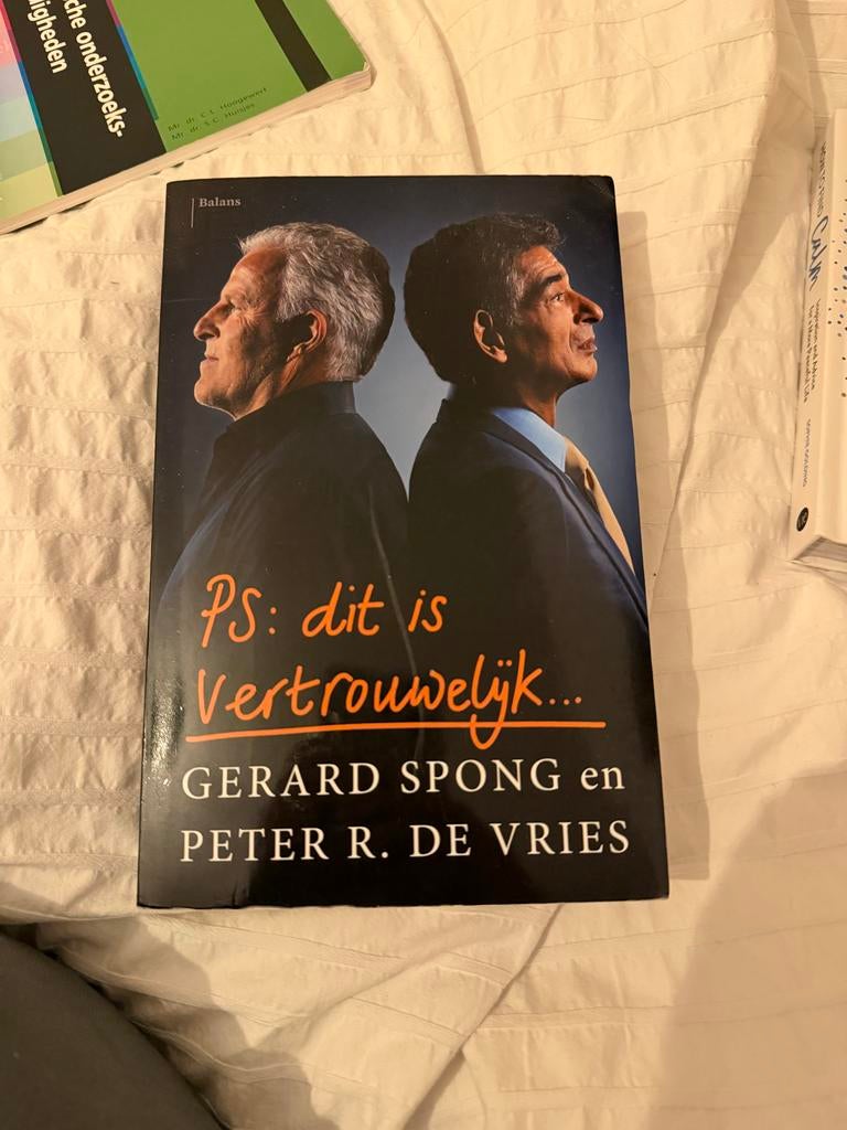 PS: dit is vertrouwelijk - Spong & De Vries, Boeken, Ophalen of Verzenden, Gelezen, Overige