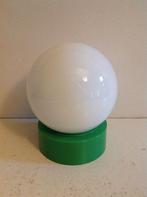 Plafonnière. Groen / wit., Ophalen of Verzenden, Zo goed als nieuw, Glas, Vintage