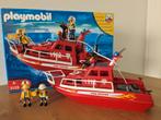 Playmobil 3128 - Brandweerboot, Gebruikt, Ophalen of Verzenden