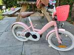 SJOEF Dolly Meisjesfiets 16 inch - Roze, Fietsen en Brommers, Fietsen | Kinderfietsjes, Ophalen, Gebruikt, 16 tot 20 inch