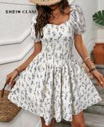 Zomerjurkje, Maat 38/40 (M), Verzenden, Wit, Nieuw