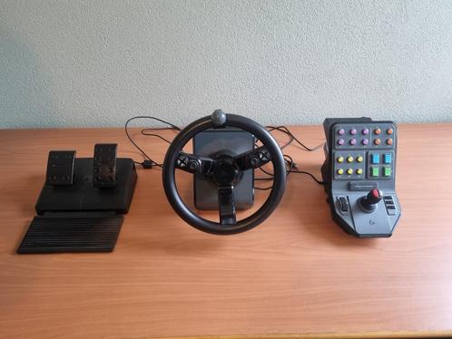 Logitech Saitek farm sim controller, Spelcomputers en Games, Spelcomputers | Overige Accessoires, Gebruikt, Ophalen