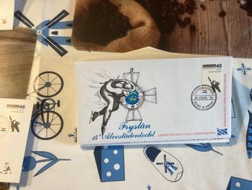 No2674 Schaatsen Friesche elfsteden tocht 26-2-1986 Heb ook  beschikbaar voor biedingen