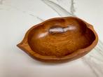 Teak houten schaaltje (17x12 cm) prachtige conditie, Huis en Inrichting, Woonaccessoires | Schalen en Manden, Ophalen of Verzenden