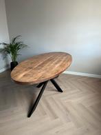 Eettafel Mansour Ovaal Mangohout 220cm - Giga Meubel, Huis en Inrichting, Tafels | Eettafels, Ophalen, 100 tot 150 cm, 200 cm of meer