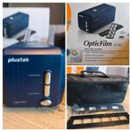 Plustek OpticFilm 8100 dia negatief 35mm film scanner + doos, Computers en Software, Scanners, Ophalen of Verzenden, Zo goed als nieuw