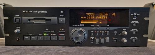 Tascam MD-801R MKII Pro Minidisc Recorder, Audio, Tv en Foto, Walkmans, Discmans en Minidiscspelers, Minidisc-recorder, Ophalen of Verzenden