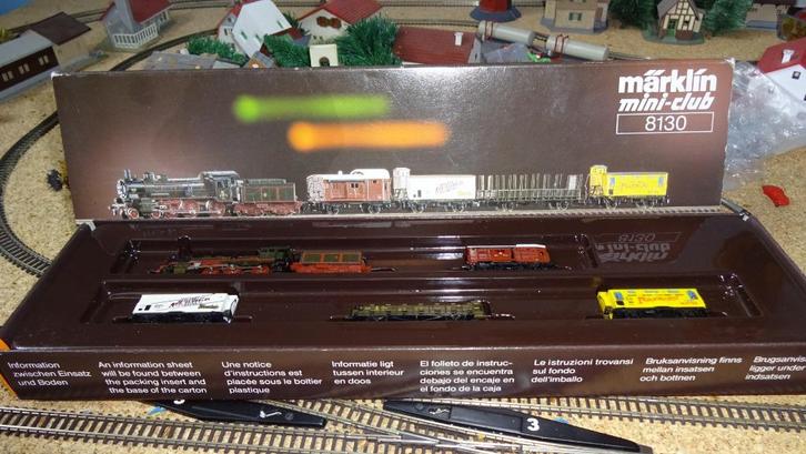 marklin z marklin miniclub spoor z., Hobby en Vrije tijd, Modeltreinen | Overige schalen, Gebruikt, Treinset, Wisselstroom, Märklin