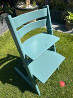 Stokke Tripp Trapp, blauw, oud model, Kinderen en Baby's, Kinderstoelen, Ophalen, Gebruikt, Meegroeistoel