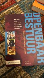 Openbaar Bestuur, Ophalen of Verzenden, Zo goed als nieuw, Sociale wetenschap