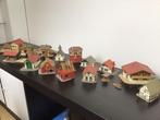 Modelspoor Huisjes, Kerk, Station HO, Gebruikt, Gelijkstroom of Wisselstroom, Brug, Tunnel of Gebouw, Ophalen