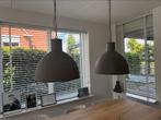 2 mooie eetkamer lampen., Ophalen of Verzenden, Zo goed als nieuw, Metaal, Minder dan 50 cm