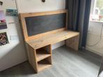 Steigerhouten Kinderbureau met Krijtbord, Huis en Inrichting, Ophalen, Zo goed als nieuw, Bureau