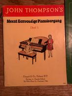 Piano lesboek John Thompson’s leergang, Muziek en Instrumenten, Bladmuziek, Ophalen, Gebruikt, Piano