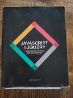 JavaScript en JQuery 9781118531648, Boeken, Informatica en Computer, Gelezen, Ophalen of Verzenden