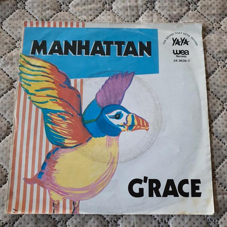 G'race  - Manhattan, Cd's en Dvd's, Vinyl Singles, Gebruikt, Pop, Ophalen of Verzenden