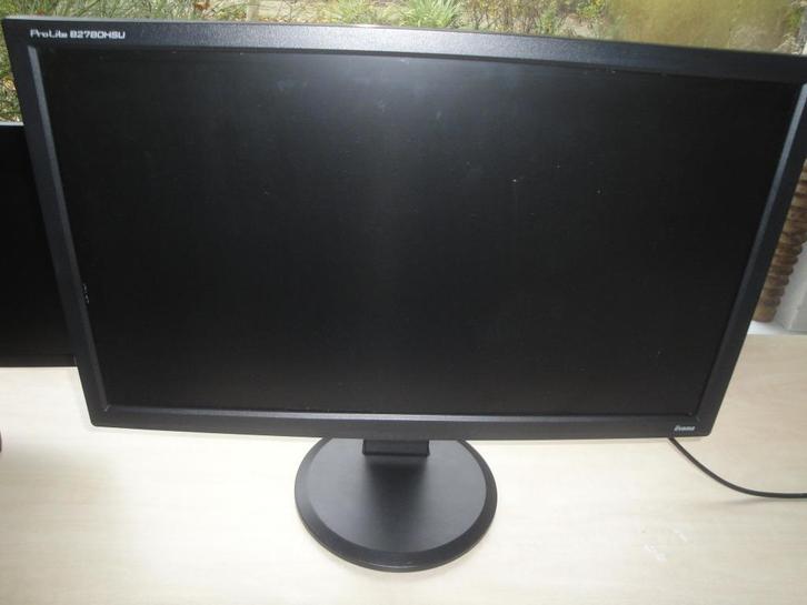 IIyama 27 inch monitor 1920x1080 pixels, Computers en Software, Monitoren, Gebruikt, 60 Hz of minder, DVI, HDMI, VGA, Gaming, Ingebouwde speakers
