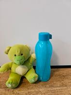 * Tupperware nieuwe 1 liter fles turquoise draaidop, Ophalen of Verzenden, Nieuw, Beker of Kan