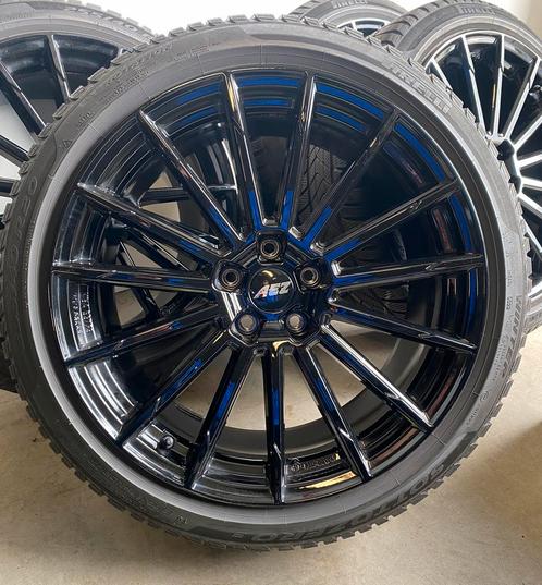 20 Inch Tesla Model Y Performance AEZ Velgen + Winterbanden, Auto-onderdelen, Banden en Velgen, Banden en Velgen, Winterbanden