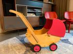 Poppenwagen roze van Van Dijk Toys, Kinderen en Baby's, Speelgoed | Houten speelgoed, Gebruikt, Ophalen, Duw- of Trekspeelgoed