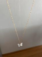 Fossil ketting met kristal, Nieuw, Goud, Goud, Ophalen of Verzenden