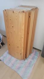 Lundia dubbele boekenkast/ onderdelen, Ophalen, Gebruikt, 25 tot 50 cm, 200 cm of meer