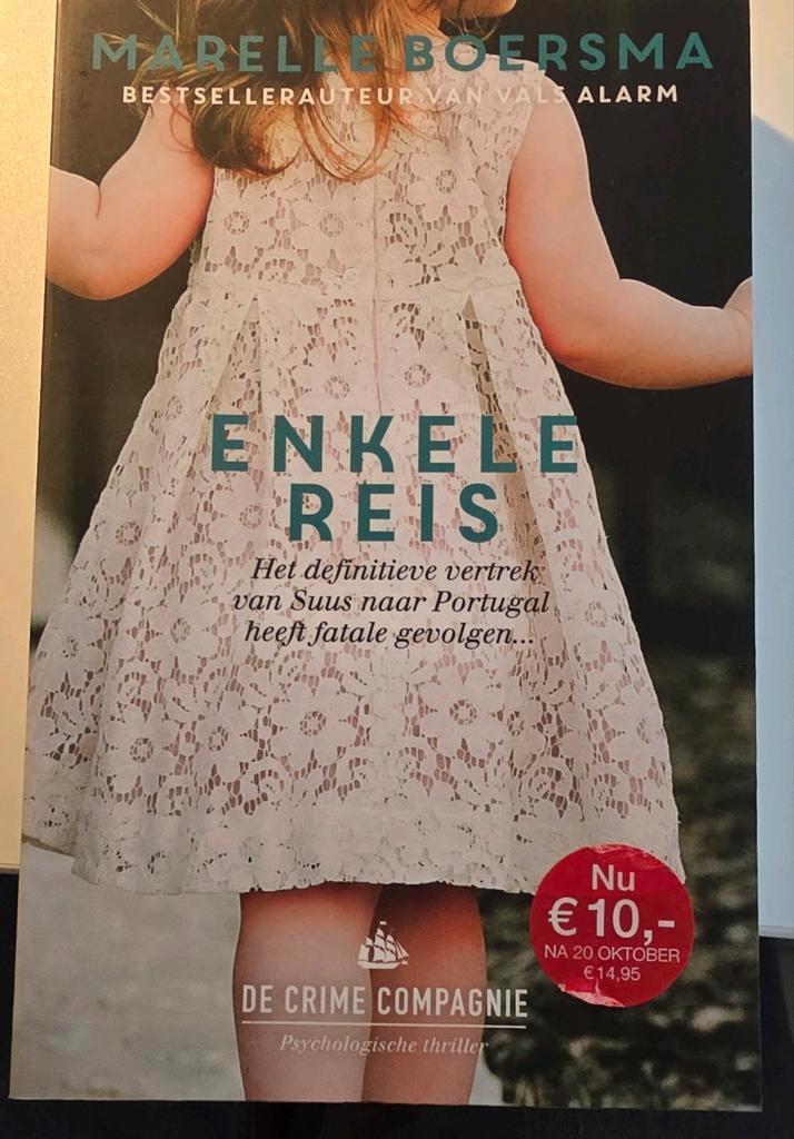 Enkele Reis - Marelle Boersma, Boeken, Thrillers, Nieuw, Nederland, Ophalen of Verzenden