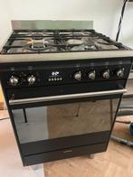 SMEG gasfornuis 4-pits, elektrische oven, Ophalen, 60 cm of meer, 4 kookzones, Zo goed als nieuw