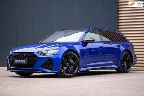 Audi RS6 TFSI 4.0 V8 Quattro 600pk Fabrieksgarantie | Dynami, Auto's, Audi, Bedrijf, Te koop, RS6, 360° camera, 4x4, ABS, Adaptive Cruise Control