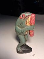Green Frog Band Kikker Beeldje, Verzamelen, Ophalen of Verzenden, Gebruikt, Dier