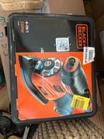 Black & Decker KA280K  schuurmachine, Ophalen of Verzenden, Zo goed als nieuw, Minder dan 600 watt, Vlakschuurmachine