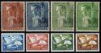 Portugal 1954, de 2 duurdere postfrisse series., Verzenden, Portugal, Postfris