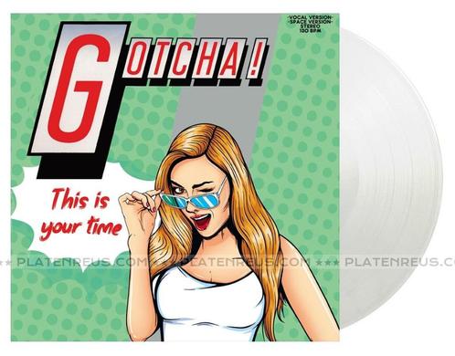 Gotcha – This Is Your Time 12" Maxisingle * Nieuw * Italo, Cd's en Dvd's, Vinyl | Dance en House, Nieuw in verpakking, Disco, 12 inch