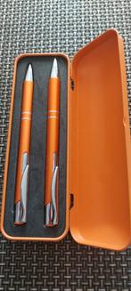 ING Vulpen en Balpen Set - Oranje, Ophalen of Verzenden
