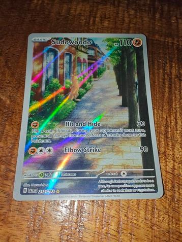 Sudowoodo illustration rare  beschikbaar voor biedingen