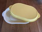Tupperware Serveerschaal met Deksel, Ophalen, Zo goed als nieuw, Wit, Schaal