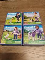 playmobil 4x milka chocolade uitgifte 70371, 70289, 70372, 7, Ophalen of Verzenden, Nieuw, Complete set