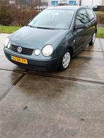Volkswagen Polo 1.4 55KW 2003 Blauw, Voorwielaandrijving, Stof, Zwart, 4 cilinders