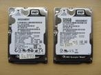 2x Western Digital Scorpio Black 320GB 7200RPM SATA 3Gbps 16, Computers en Software, Harde schijven, Intern, Zo goed als nieuw