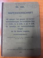 Wapenvoorschrift 90h. 1929 Hembrug, Verzamelen, Ophalen of Verzenden, Landmacht, Nederland