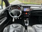Citroen DS3 1.6 THP Sport Chic APK nieuw bij aflevering, Auto's, Citroën, Euro 5, 15 km/l, Gebruikt, Zwart