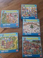 That's life puzzels (3 euro per stuk), Hobby en Vrije tijd, Denksport en Puzzels, Ophalen of Verzenden, Zo goed als nieuw