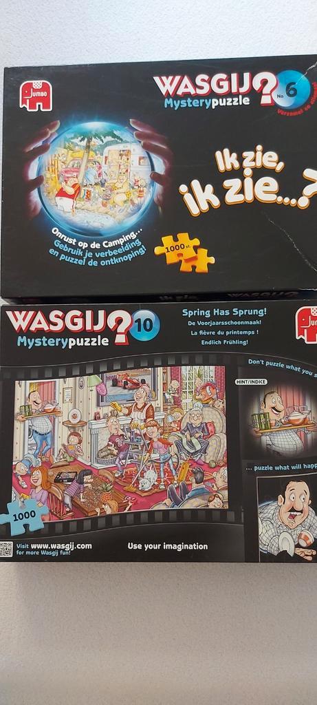 Wasgij + Jan van Haasteren puzzels, Hobby en Vrije tijd, Denksport en Puzzels, Zo goed als nieuw, Legpuzzel, Ophalen of Verzenden