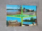 Alverna, zwembad/molen 1975, Verzamelen, Ansichtkaarten | Nederland, Verzenden, Gelopen, Noord-Brabant