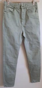 Jeans Maat 40. Super High Waist. Lime kleurig., Kleding | Dames, Ophalen of Verzenden, Zo goed als nieuw, Overige kleuren, W30 - W32 (confectie 38/40)