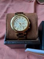 Prachtig Michael Kors horloge  MK 5276  goudkleur., Overige merken, Staal, Gebruikt, Ophalen of Verzenden