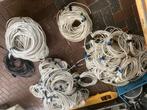 2x1,5 en 2x2,5 wit kabel 10 meter 100x, Doe-het-zelf en Verbouw, Elektra en Kabels, Kabel of Snoer, Ophalen of Verzenden, Zo goed als nieuw